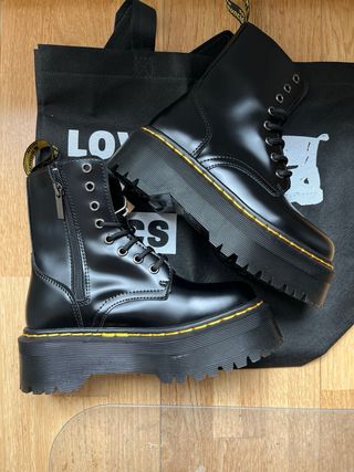 Botas Dr. Martens Jadon Plataforma Negras