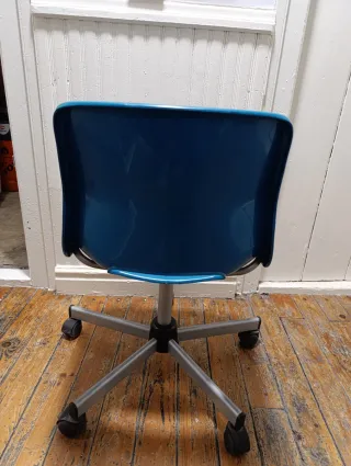 Silla de escritorio Ikea SNILLE azul