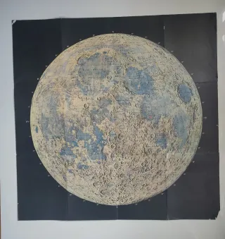 Folleto Vintage Omega Speedmaster Lunar