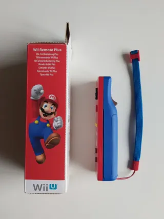 Mando Nintendo Wii Remote Plus Rojo Mario