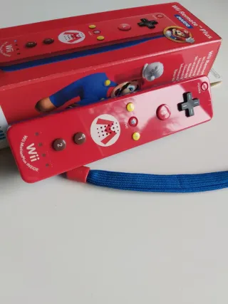 Mando Nintendo Wii Remote Plus Rojo Mario
