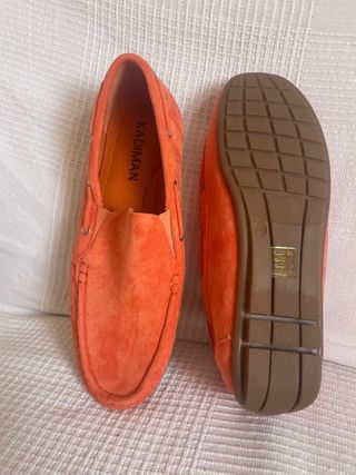 Zapatos KADIMAN ante imitación naranja nuevos