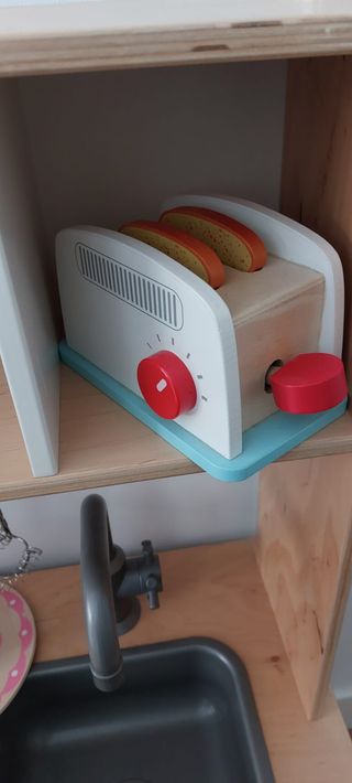 Cocinita IKEA de madera