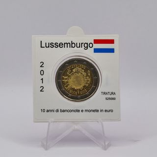 2 Euro Lussemburgo 2012 FDC