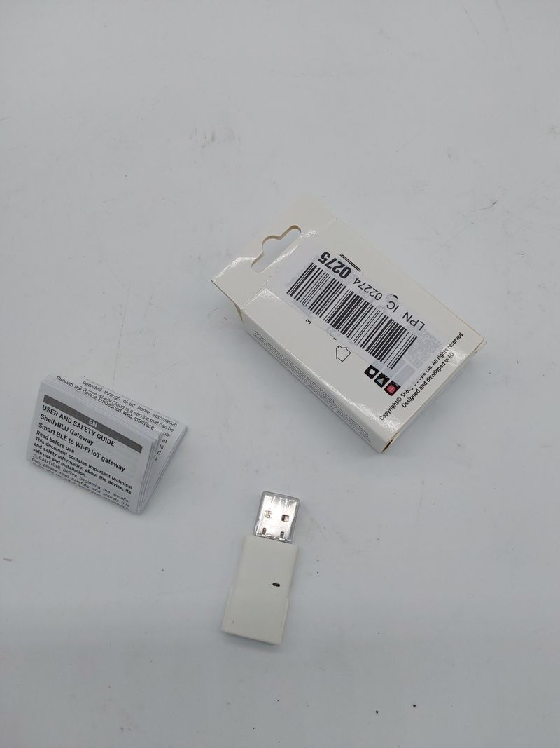 Shelly BLU Gateway, Pasarela WiFi Bluetooth En Un Dongle USB-A, Automatización del Hogar, Compatible con Alexa & Google Home, Ap afbeelding 3