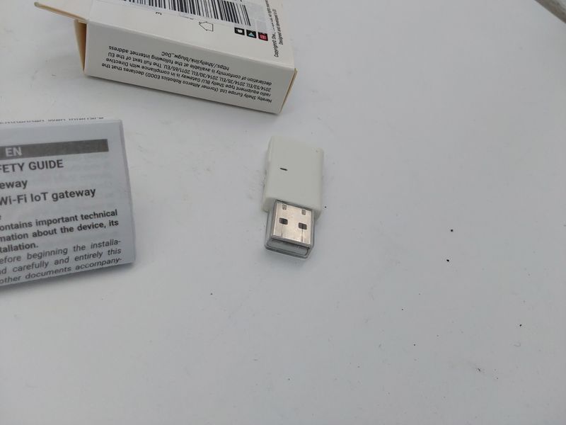 Shelly BLU Gateway, Pasarela WiFi Bluetooth En Un Dongle USB-A, Automatización del Hogar, Compatible con Alexa & Google Home, Ap afbeelding 4