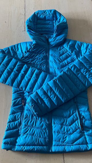 Chaqueta Columbia Mujer con Capucha Azul