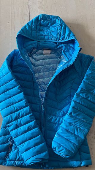 Chaqueta Columbia Mujer con Capucha Azul