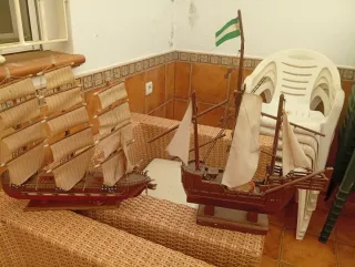 Maqueta Barco Madera para Restaurar