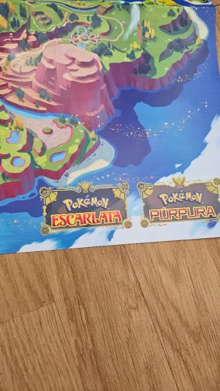 Póster Pokémon Escarlata y Púrpura
