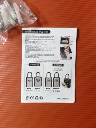 Caja de seguridad para llaves con combinación