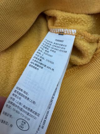 Hollister Logo Hoodie Beige Small Streetwear Sweat