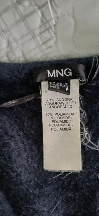 Jersey Mango Angora Niña Talla S