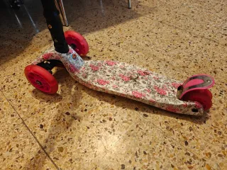 Patinete infantil 3 ruedas con luces