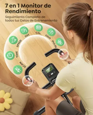 Bicicleta Estática Plegable 2026