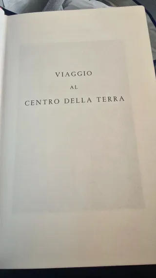 Viaggio al centro della Terra Jules Verne Mursia