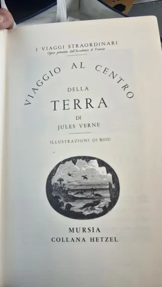 Viaggio al centro della Terra Jules Verne Mursia