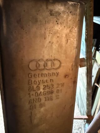 Escapes intermedios y finales Audi A3/S3 8L