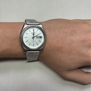 Reloj Seiko 5 Automático Plata