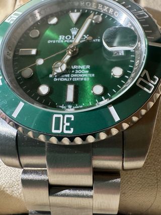 Rolex Submariner Hulk Verde