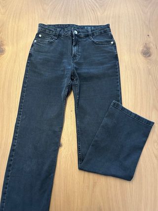 Pantalones vaqueros mujer negros