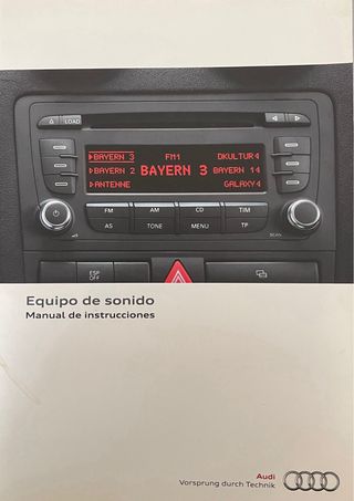 Pantalla Audi Concert A3