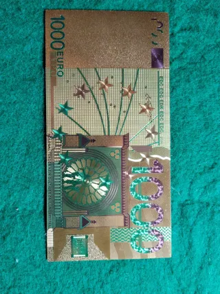 Billete 1000 euros coleccionismo