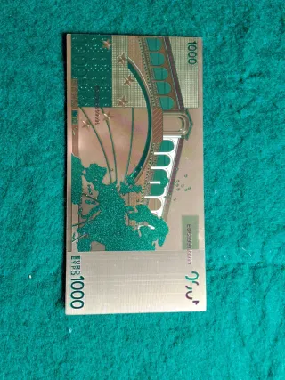 Billete 1000 euros coleccionismo