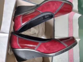 Scarpe décolleté Soffice Sogno rosso bordeaux