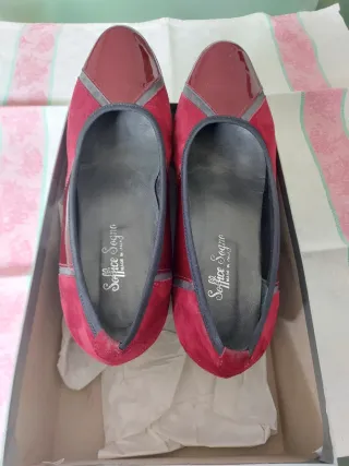 Scarpe décolleté Soffice Sogno rosso bordeaux