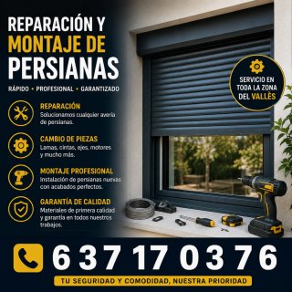 Reparación de persianas