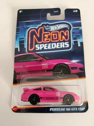 Hot Wheels Porsche 911 GT3 Cup Neon Speeders