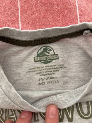 5 Camisetas Niño Talla 5 Años