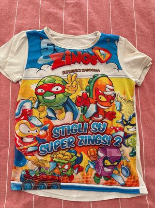 5 Camisetas Niño Talla 5 Años