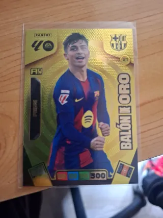 Carta Panini Adrenalyn XL Pedri Balón de Oro