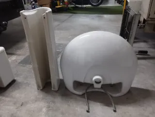 Lavabo Roca con pie y grifo