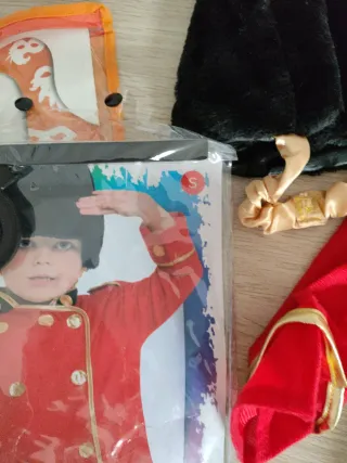 Disfraz Guardia Real Inglaterra Niño Talla S