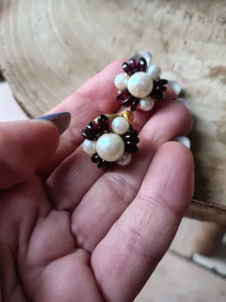 Orecchini clip vintage Carol Dauplaise