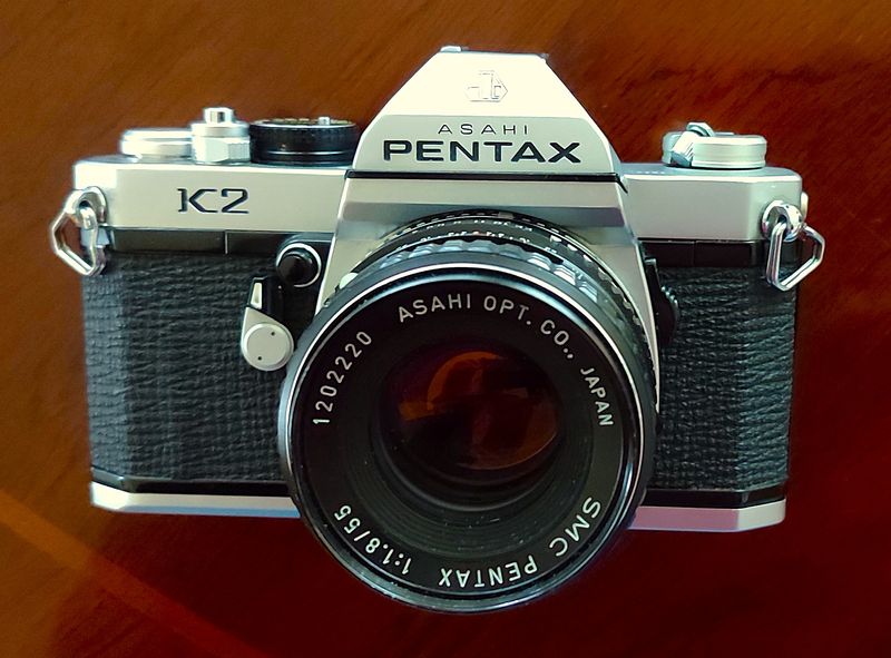 Cámara Analógica Pentax K2 + 2 Objetivos