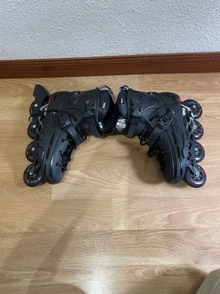 Patines Powerslide BK3 + Equipo Protección