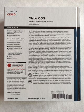 Libro Cisco "Cisco QOS - Exam Preparation Guide"