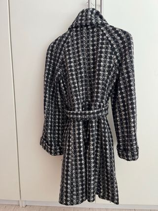 Abrigo lana talla 38