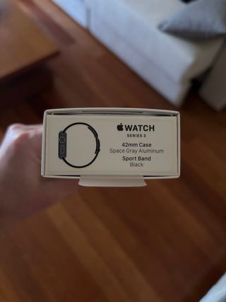 Apple Watch Serie 3 Negro sin usar no enciende