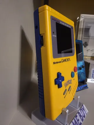 Game Boy Classic Giallo Pokemon Display LCD IPS