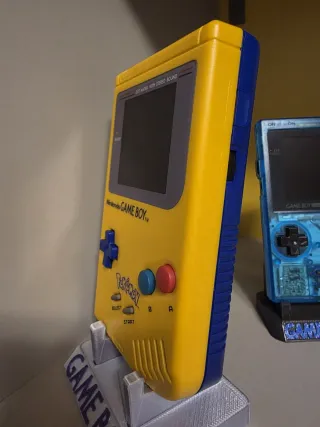 Game Boy Classic Giallo Pokemon Display LCD IPS