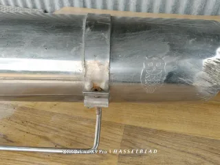 Tubo de escape competición acero inox