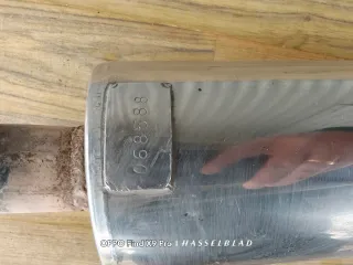 Tubo de escape competición acero inox