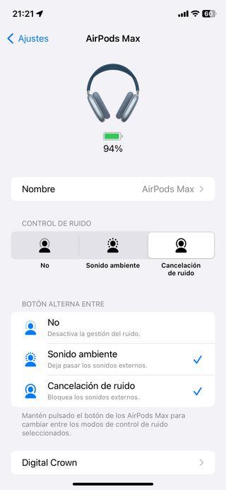 Auriculares Max azules