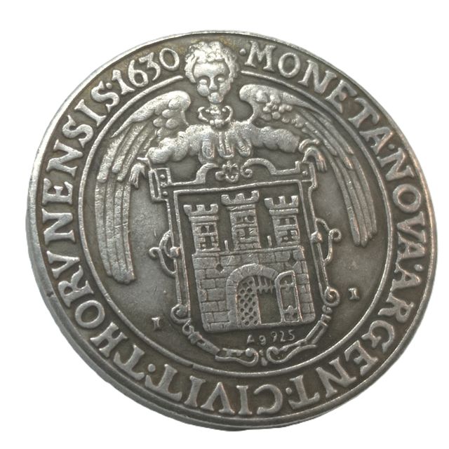 Réplica de moneda polaca Taller 1630 Sigismundo III