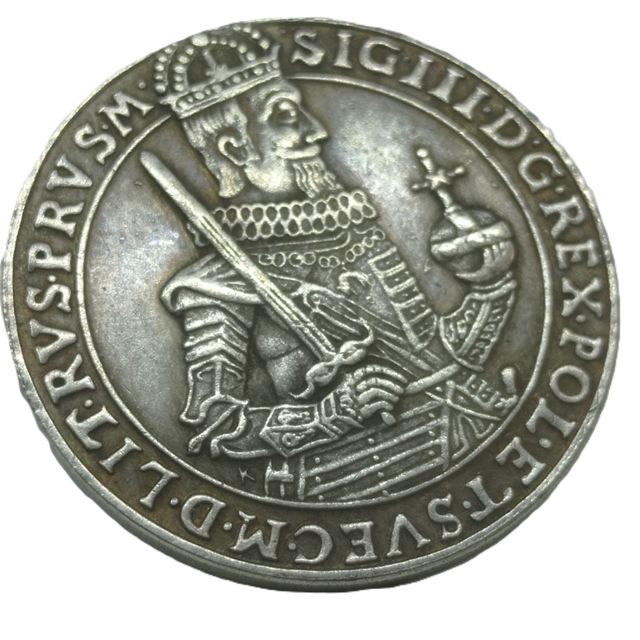 Réplica de moneda polaca Taller 1630 Sigismundo III